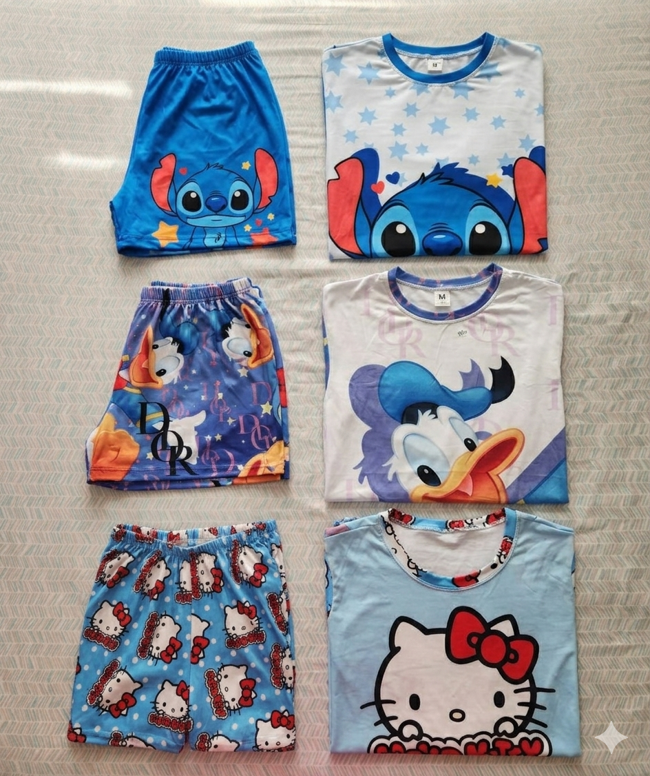 Pijamas de 3pcs (STITCH)